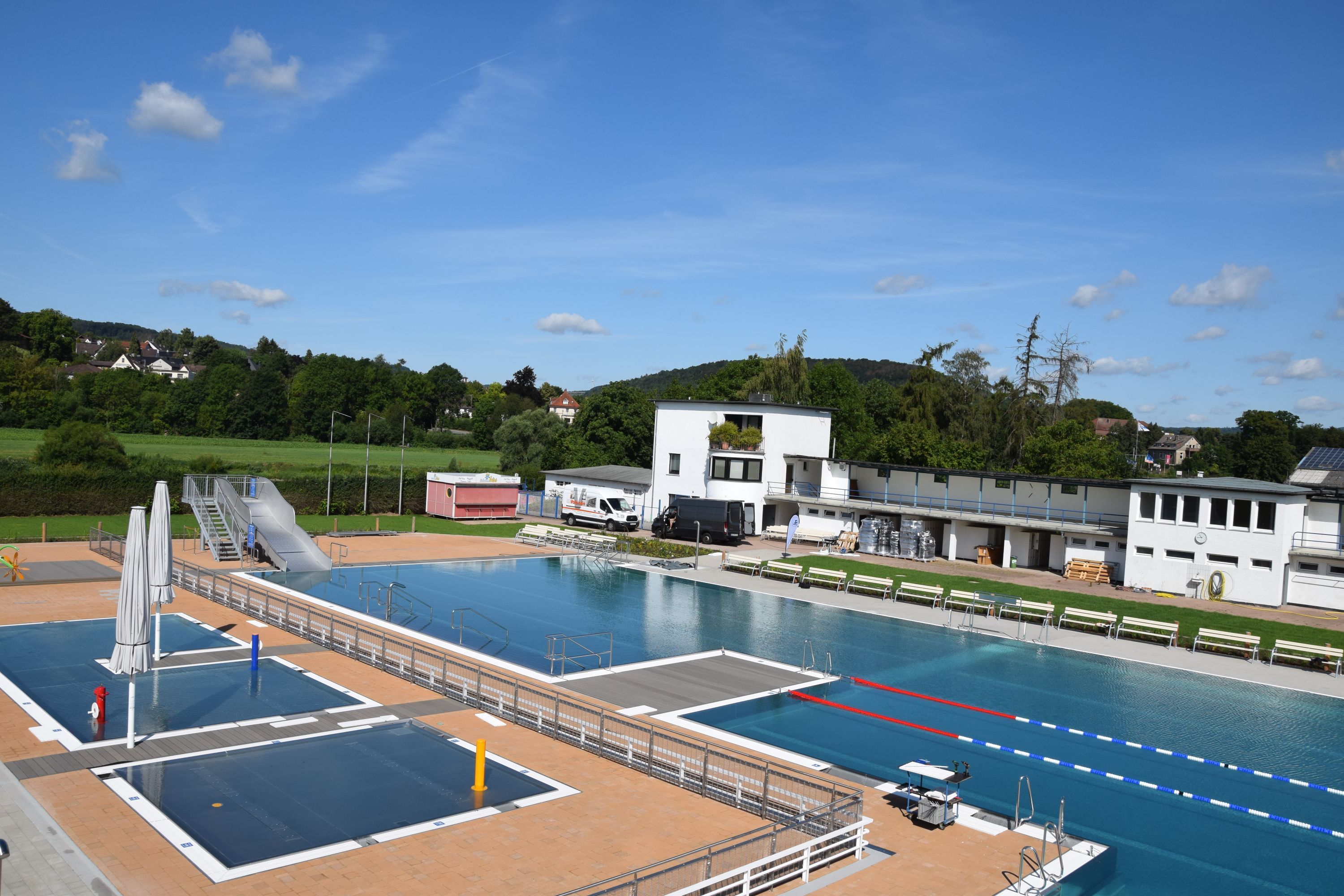 Das sanierte Freibad in H&ouml;xter