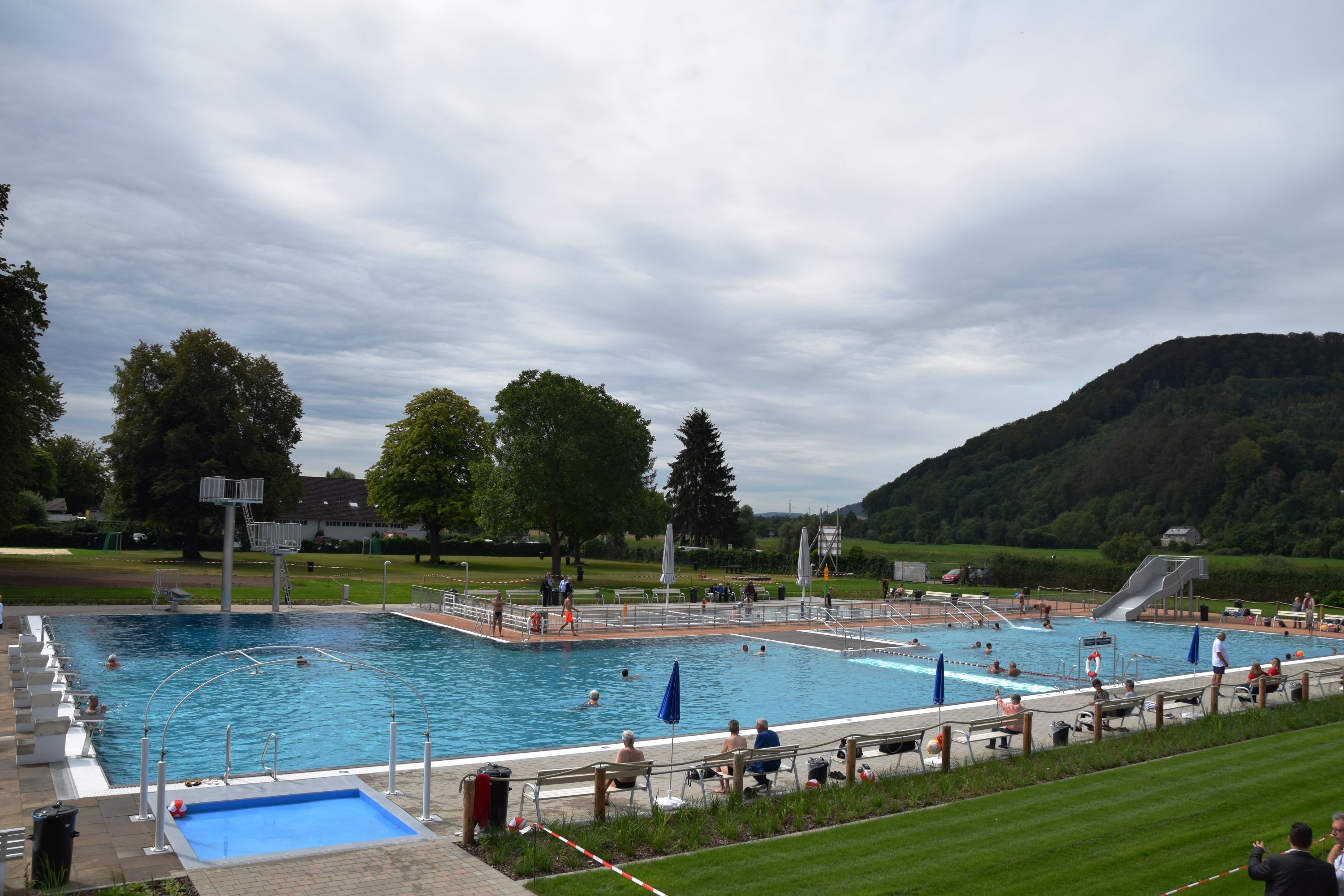 Das sanierte Freibad in H&ouml;xter